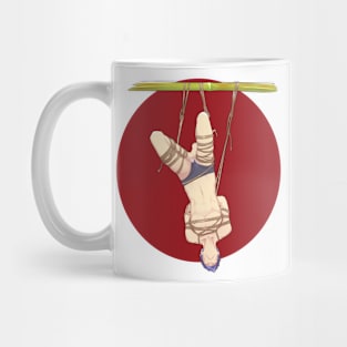 Manga boy in Shibari Suspension Mug